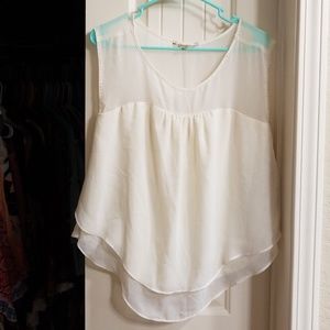 Adorable silky layered top